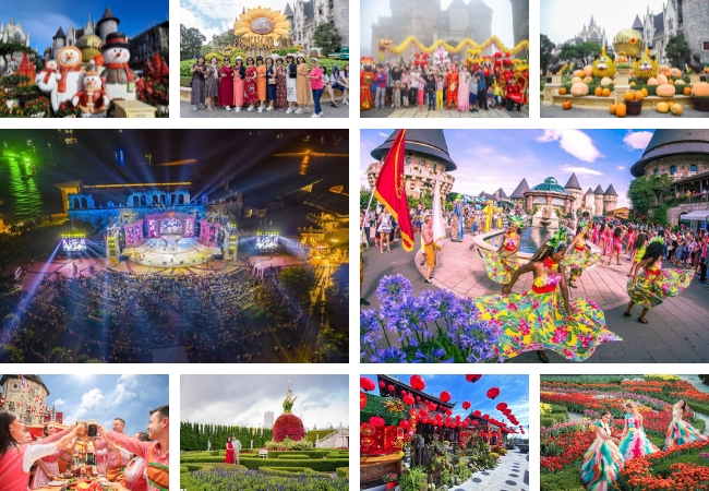 Lễ hội Bà Nà Hills – Sắc màu quốc tế 4 mùa