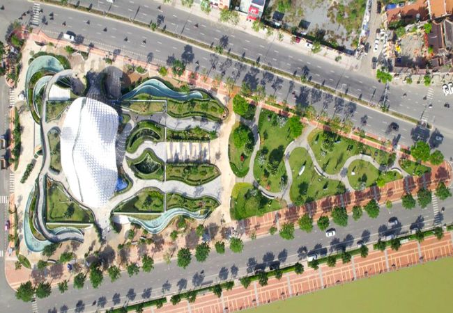 Công viên Apec: Kỳ quan "Cánh diều bay cao" bên bờ sông Hàn